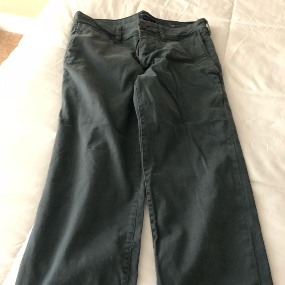 American Eagle Dress pants.  Gray/blue.